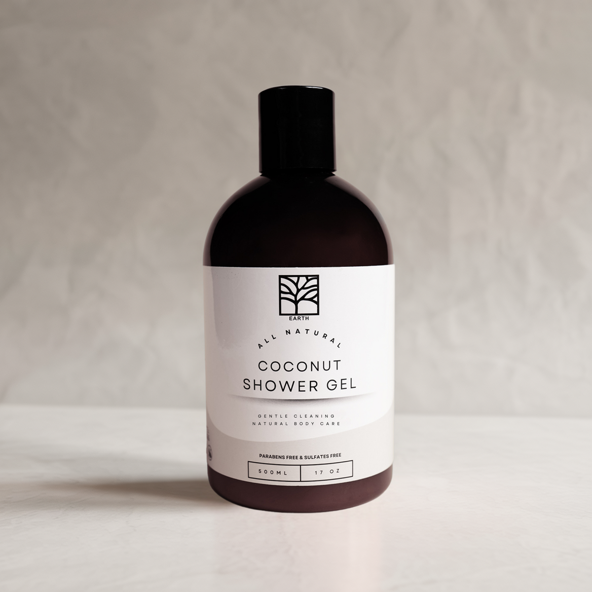 Earth Coconut Fresh Body Set - natural coconut shower gel 500g