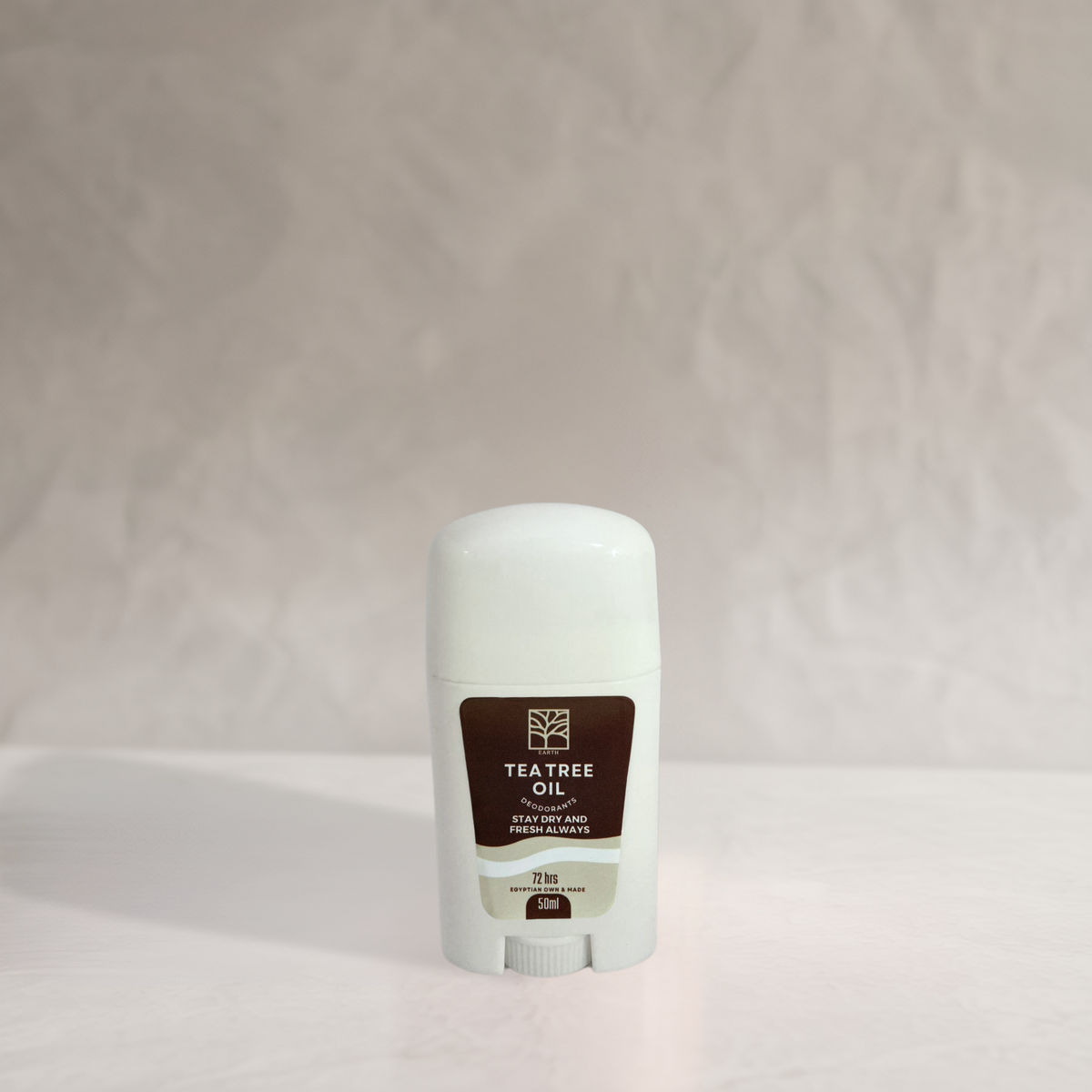 Earth White Jasmine Fresh Body Set - aluminum-free tea tree oil natural deodorant 50g
