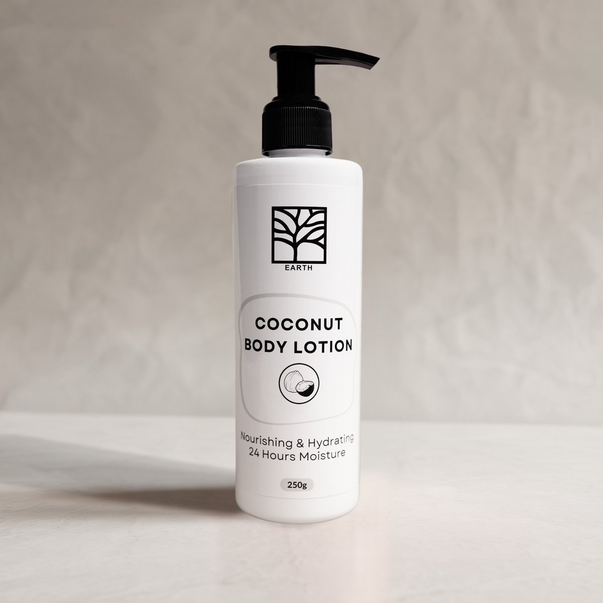 Earth Coconut Fresh Body Set - natural coconut body lotion 250g