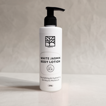 Earth White Jasmine Fresh Body Set - natural white jasmine body lotion 250g