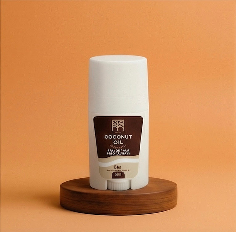 Earth Coconut Fresh Body Set - aluminum-free coconut oil natural deodorant 50g